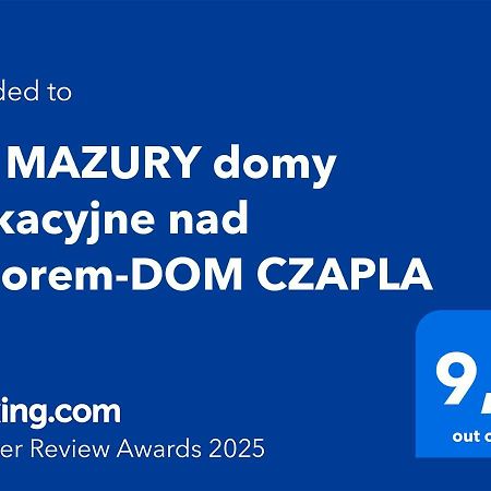 Jw Mazury Domy Wakacyjne Nad Jeziorem-Dom Czapla Waplewo  المظهر الخارجي الصورة
